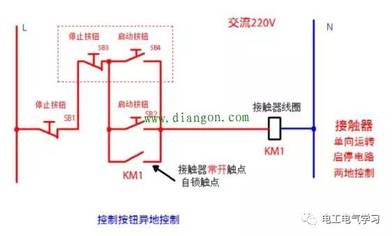 交流接触器常用接线电路图和实物图 超实用！的图9