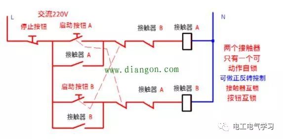 交流接触器常用接线电路图和实物图 超实用！的图7