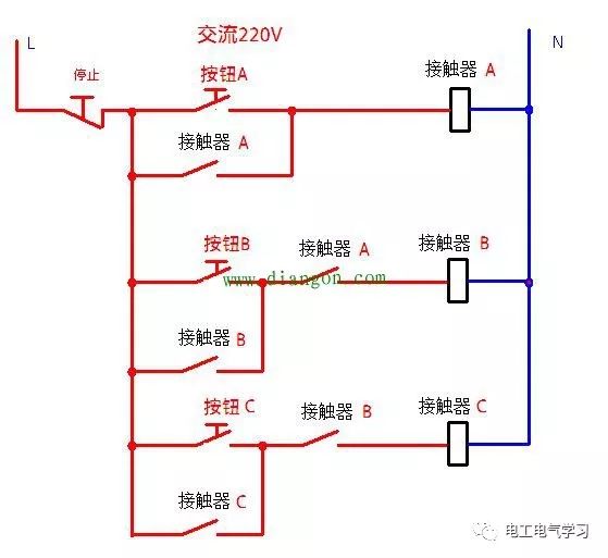交流接触器常用接线电路图和实物图 超实用！的图11