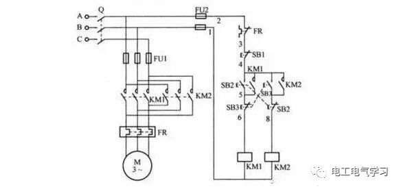 电机正反转控制原理及作用的图2