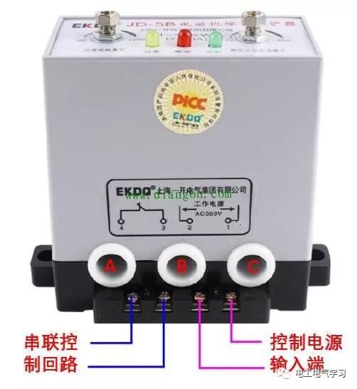 電機綜合保護器工作原理的圖1