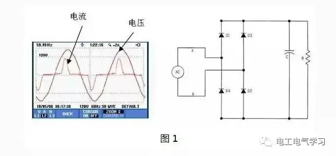 三相四線制供電，三相負載平衡，為什么零線電流大于火線電流？的圖1