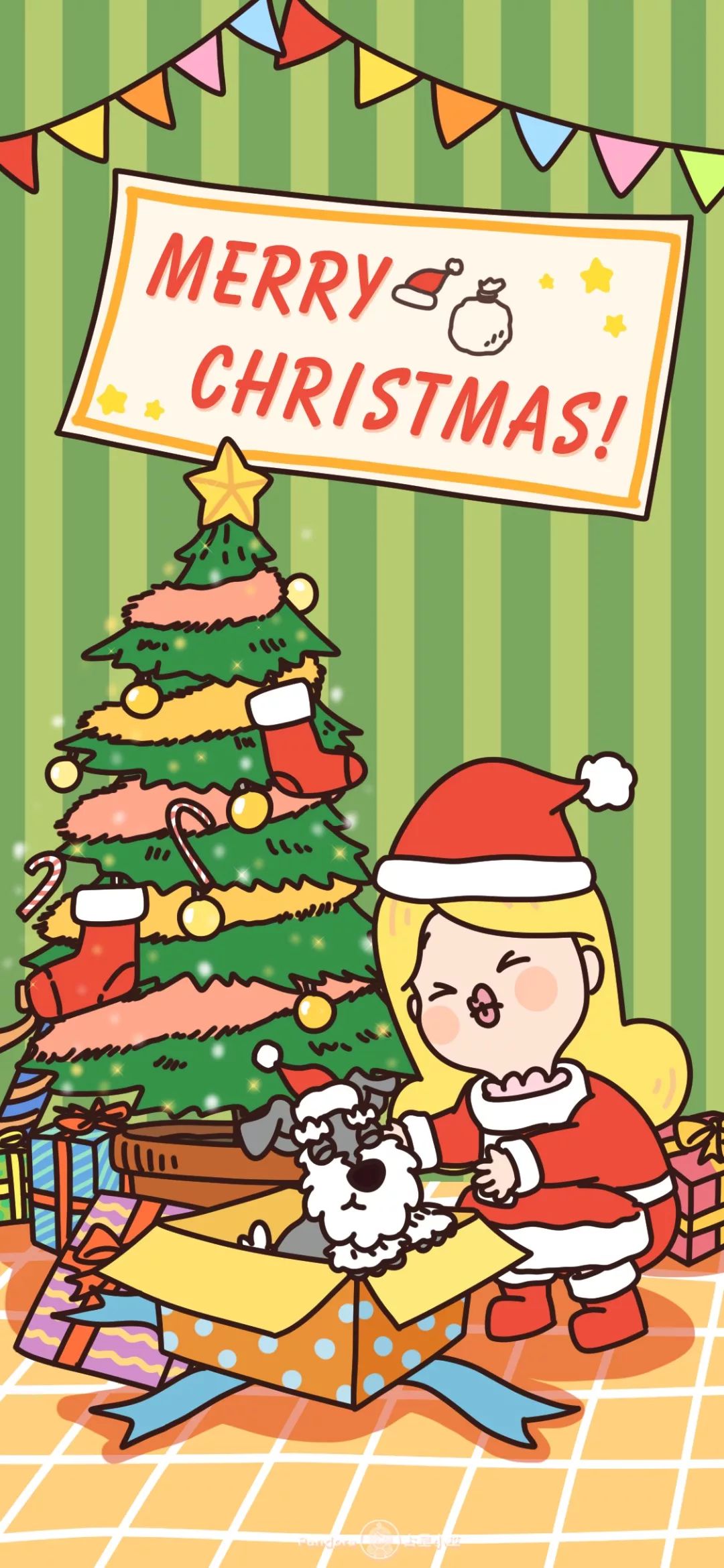 一張來自k Pax星球的聖誕幸運桌布 請注意查收 Pandora占星小巫 微文庫