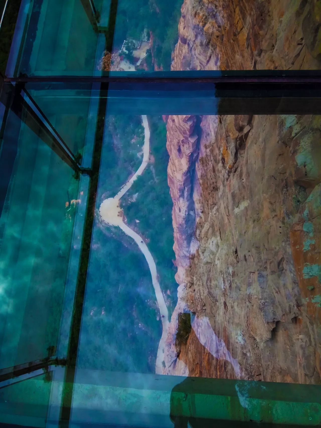 江南大峡谷 玻璃图片