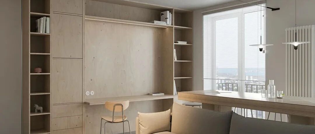 66㎡，一个人的小窝！