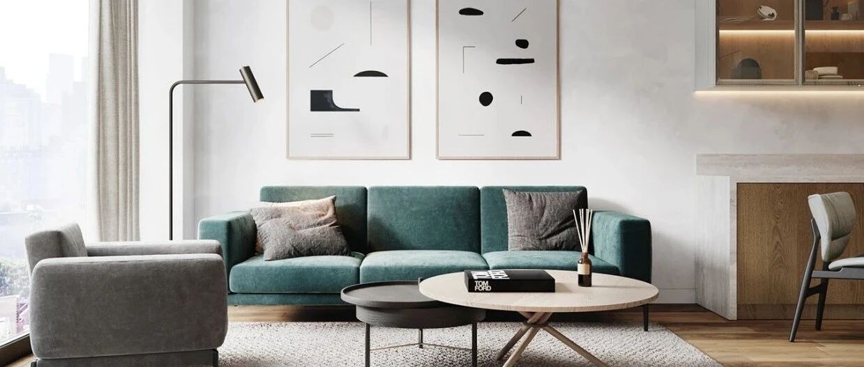 88㎡现代素雅，简单的，更有范！