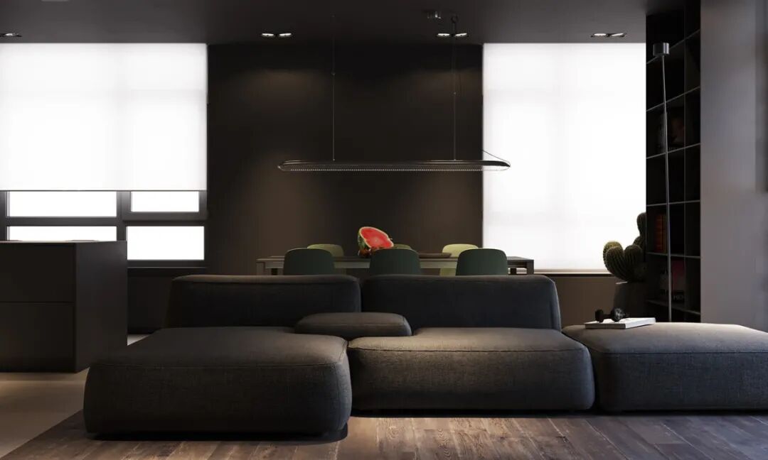 高级黑，禁欲主义风！