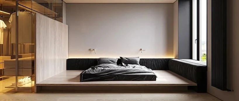 卧室榻榻米，喜欢这样的设计！