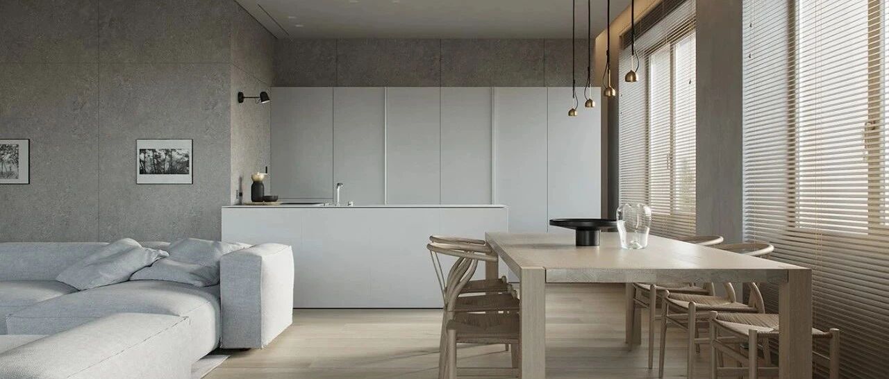 124㎡极简高级灰，格调十足！