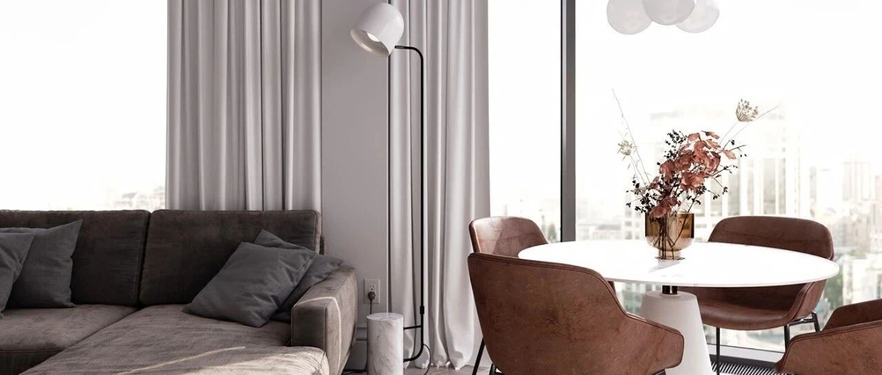 60㎡二房一厅，新古典的优雅气派！