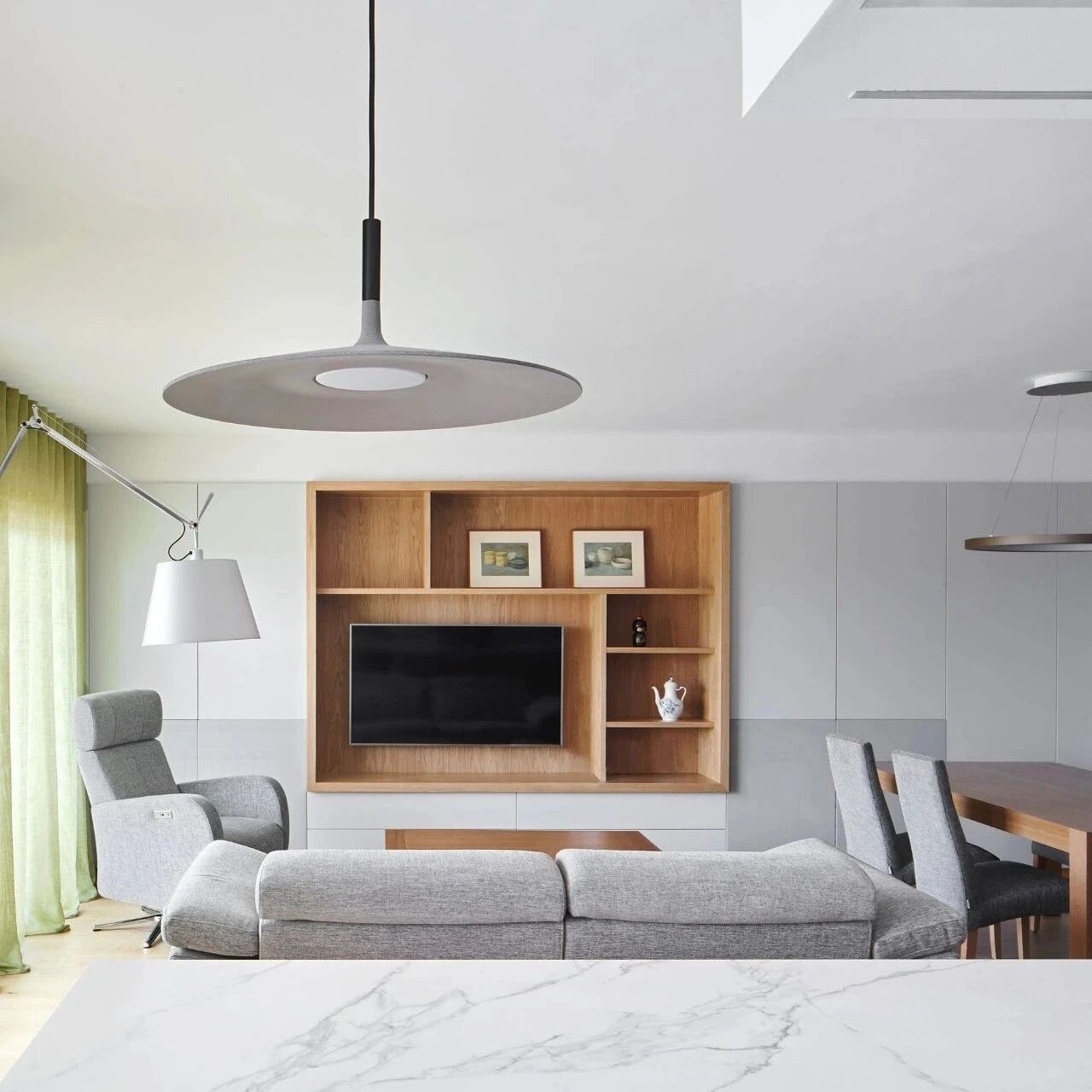 95㎡全墙面收纳，空间一点不浪费！