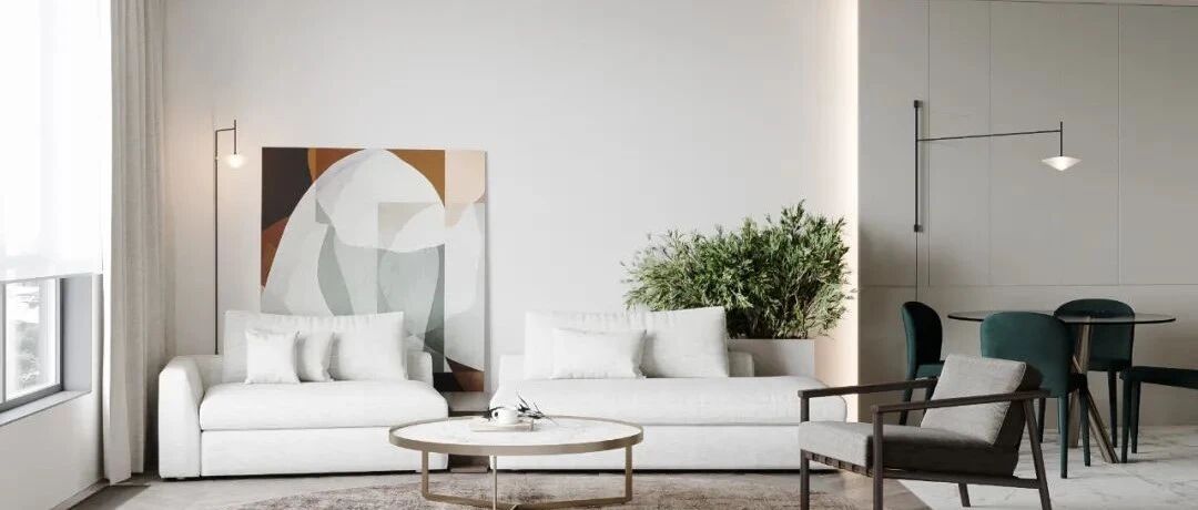 90㎡，一对夫妇的两居室，轻盈素雅！