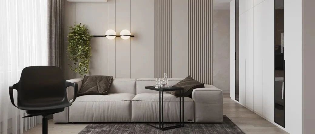 95㎡二居室，一个人住，太爽了！