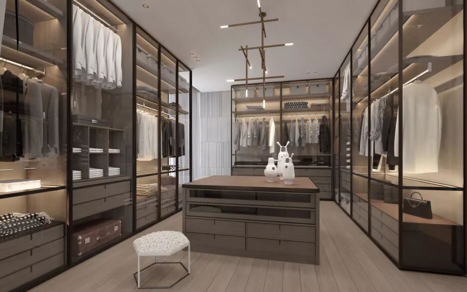 轻奢艺术品：关于衣柜的时尚色彩