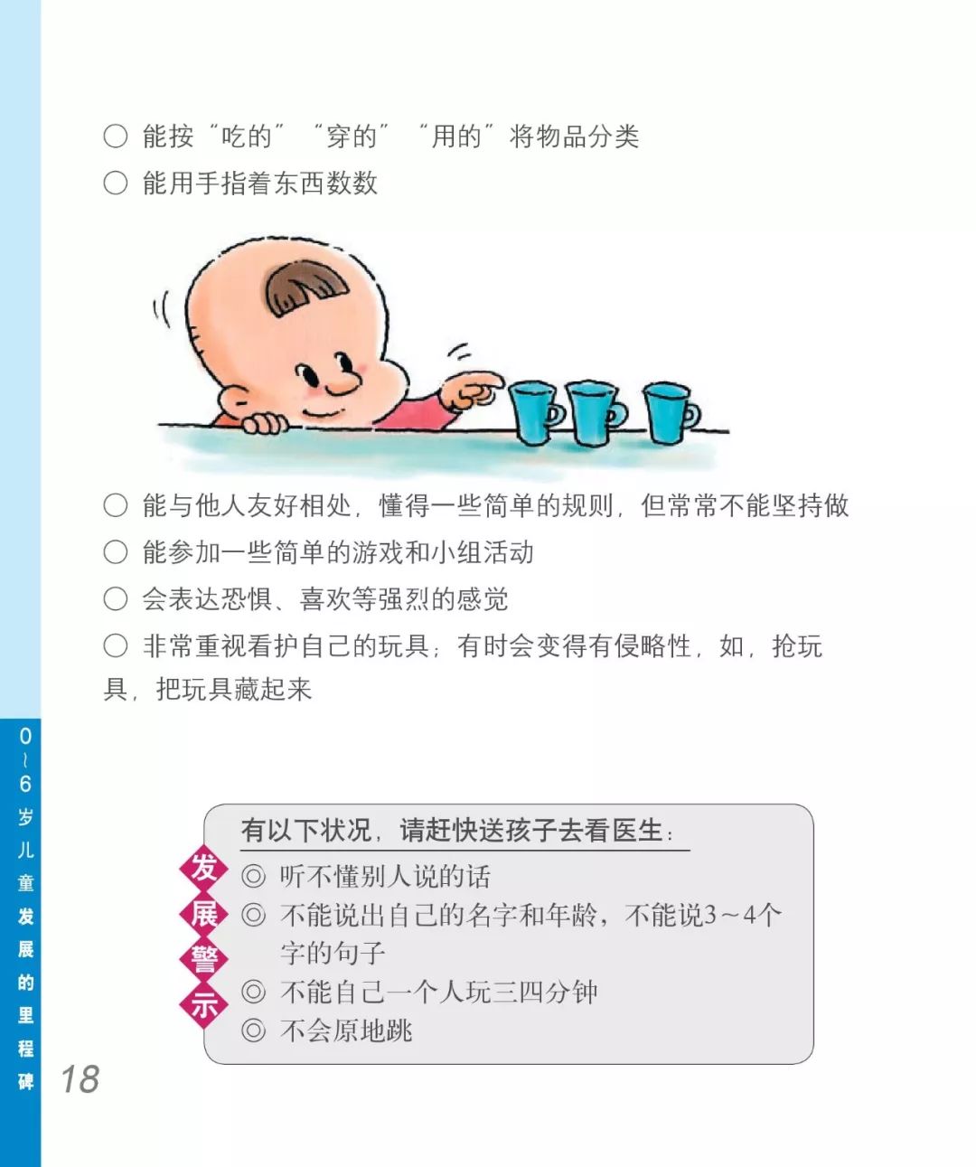 教育部丨0～6岁儿童发展的里程碑：儿童发育异常的自查手册!（建议收藏）