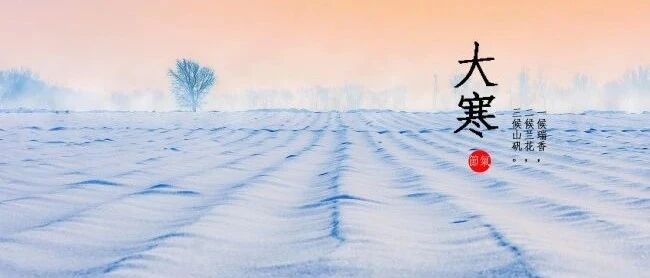 【节气养生】大寒：冬将至，春将始……