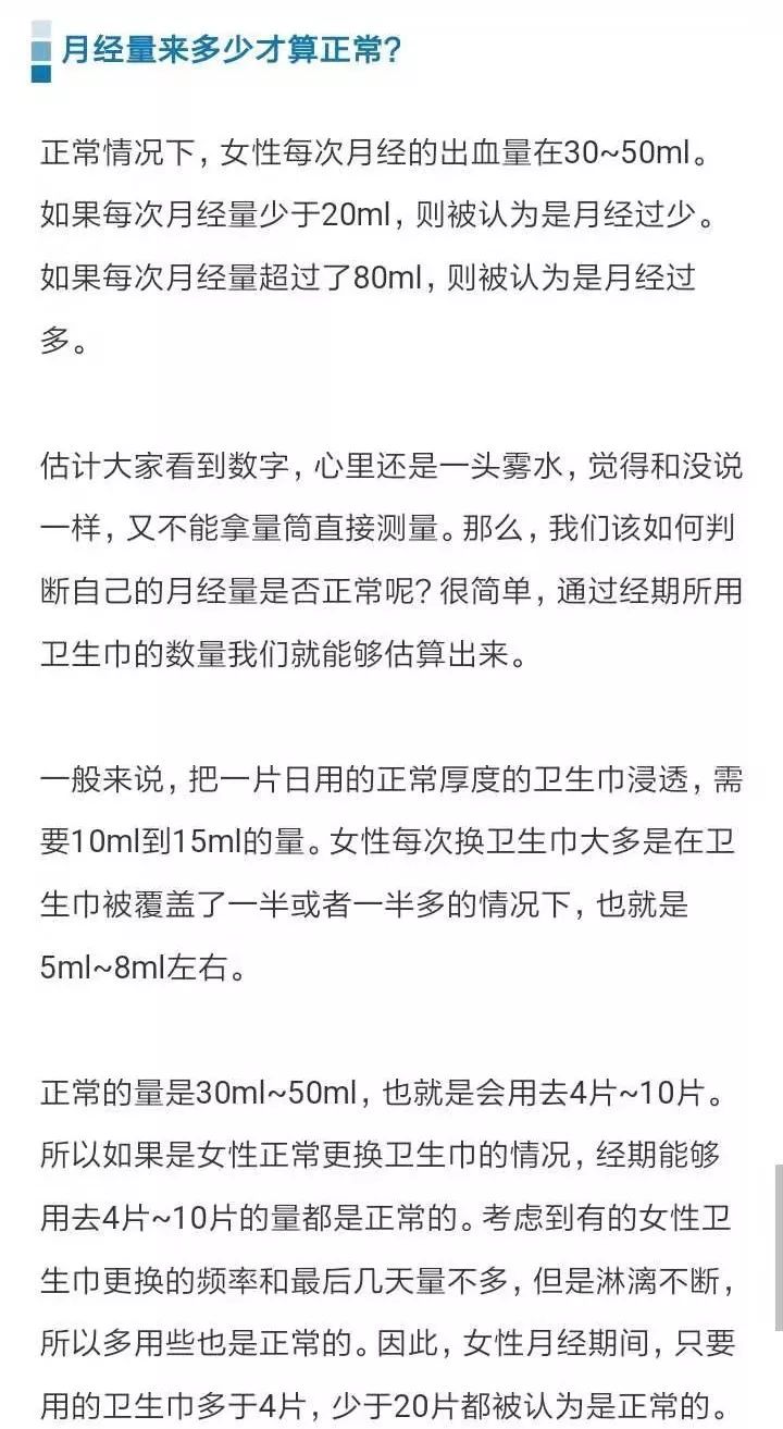 【女性健康】月經量少真的難懷孕？量多真的容易貧血？ 健康 第10張