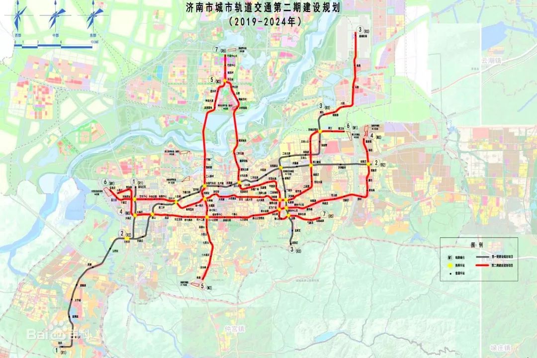 那么根据规划,济南地铁二期工程能通到你家门口吗?