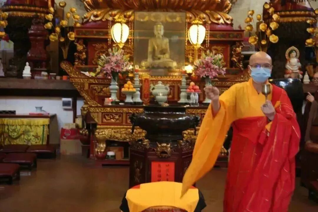 云门寺辛丑年举行护国息灾祈福法会洒净仪式