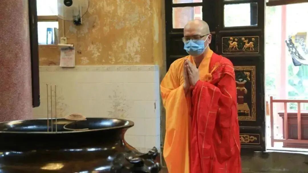 云门寺辛丑年举行护国息灾祈福法会洒净仪式