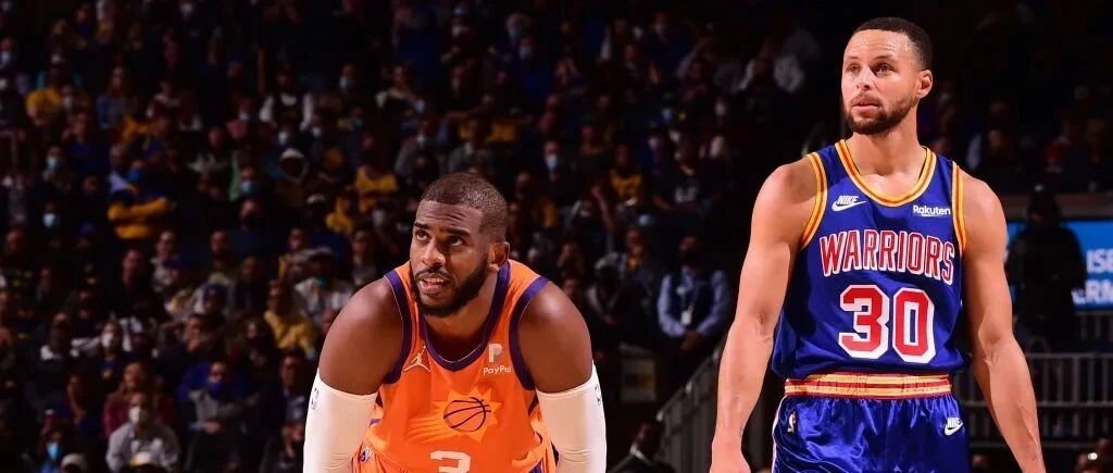 “玄冥二小”爆发，库里6记三分，勇士重夺第一，太阳连胜终结！