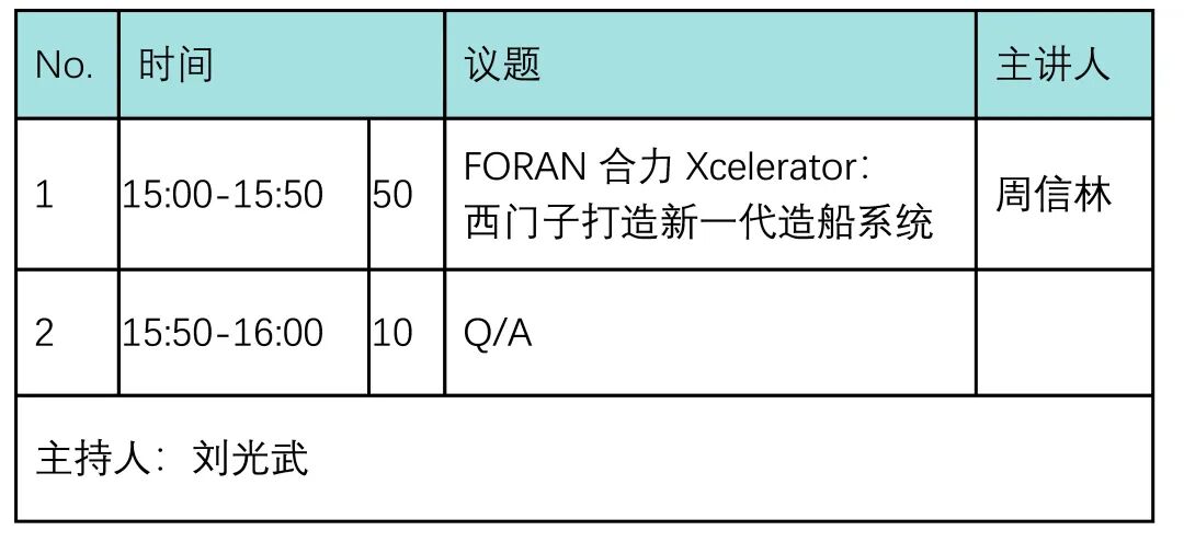 直播 | FORAN助力西門子打造新一代造船系統的圖4
