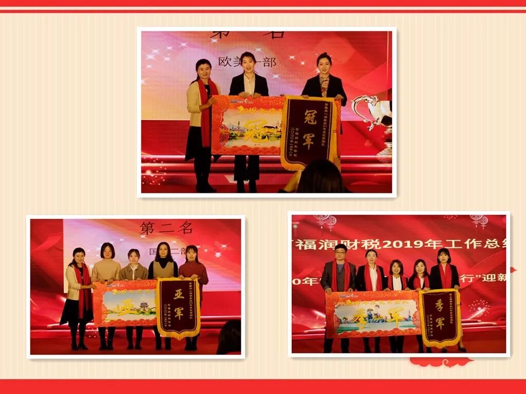 祝贺百福润财税2019年工作总结暨2020年“不忘初心，砥砺前行”迎新年会圆满成功