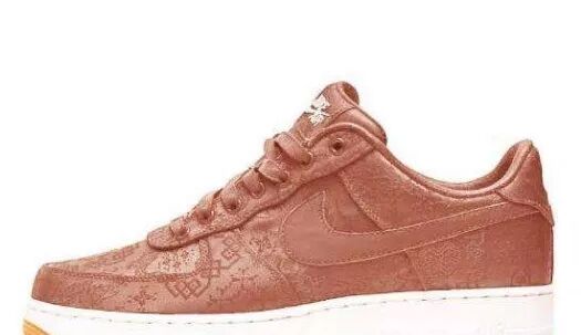 af1玫瑰金丝绸撕开是什么样