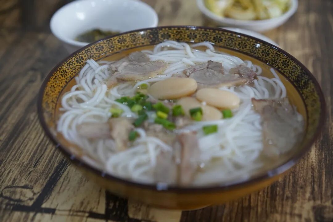 花都美食原汤鹅肉粉