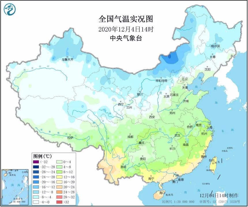 据说北方12月中旬到下旬 可能有一次强寒潮过程 是不是真的呀 中国天气网微信公众号文章
