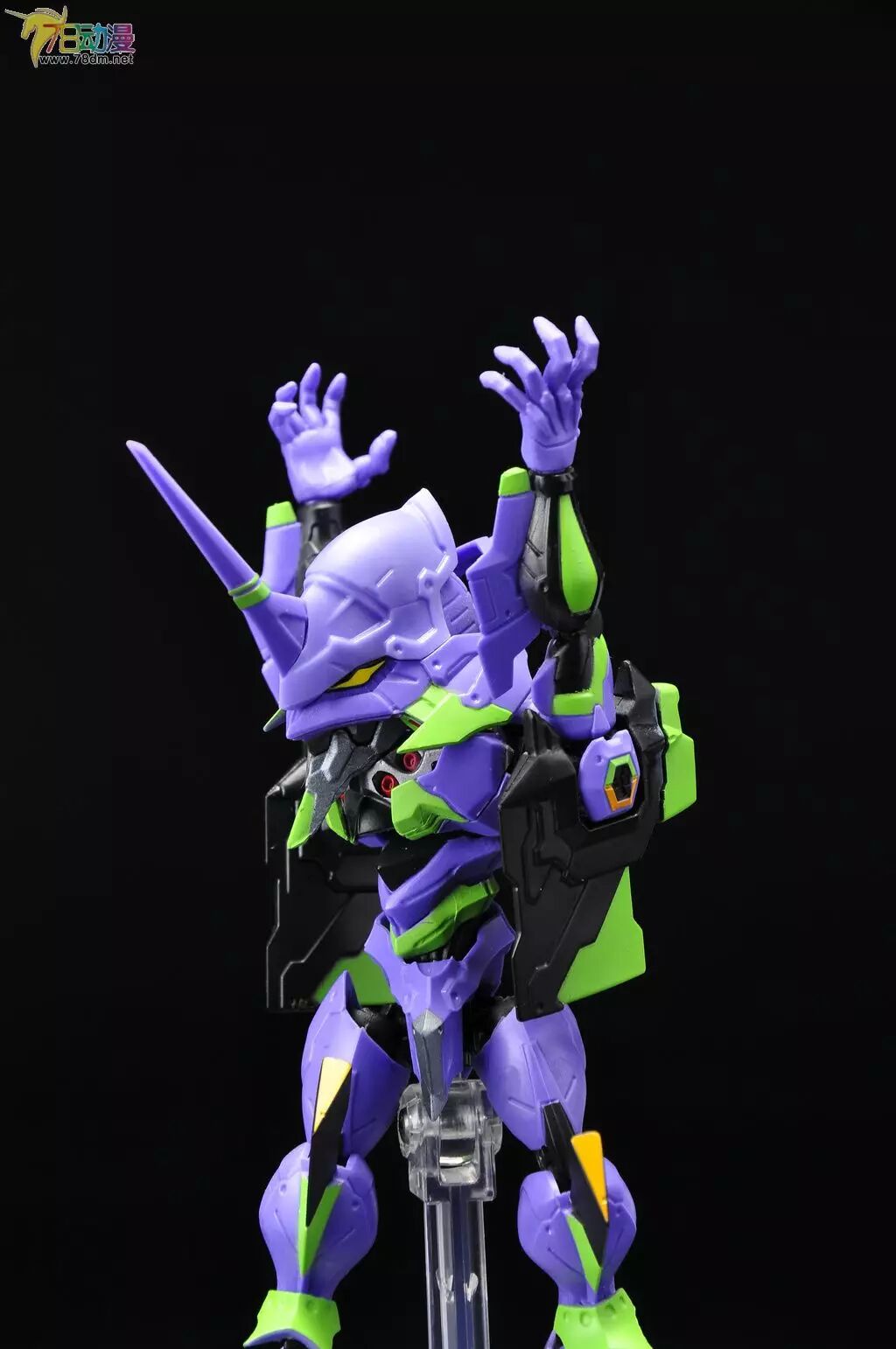 78动漫官方评测 万代nx edge style eva初号机