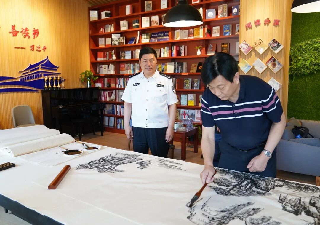 组图画笔下的内蒙古边境抗疫战是这样