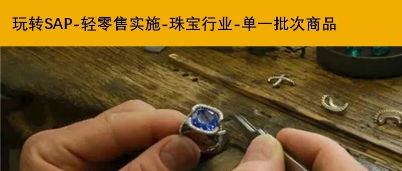 玩转 SAP 轻零售珠宝行业一颗钻石的三生三世 - 封面图