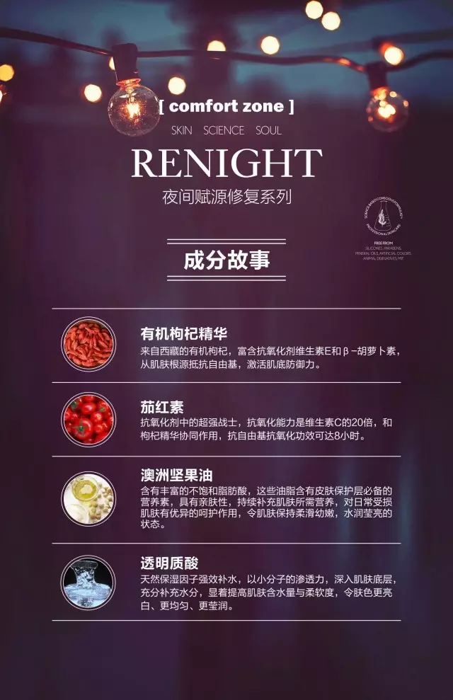 美肌守护战，夜间抗氧化全靠TA！