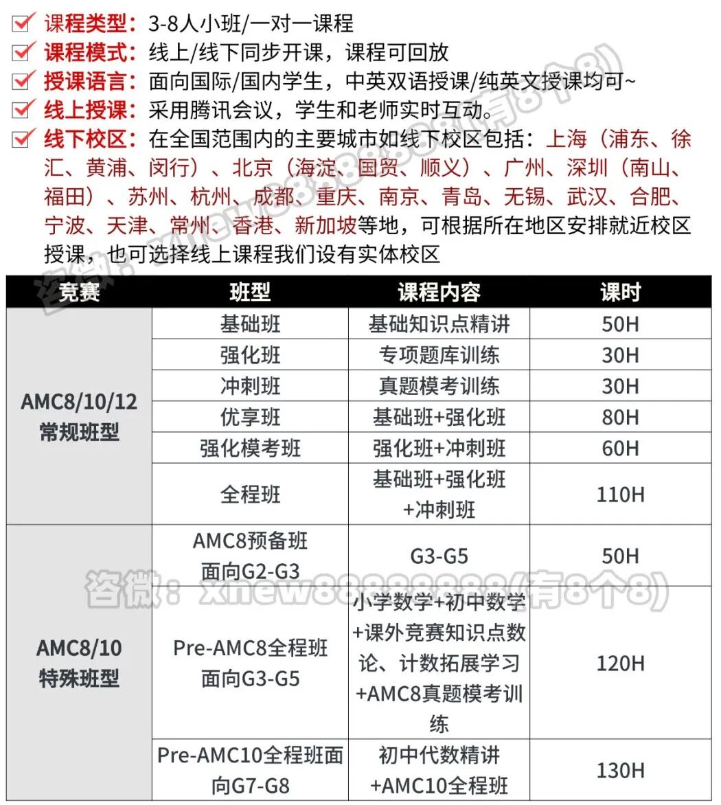 AMC数学竞赛