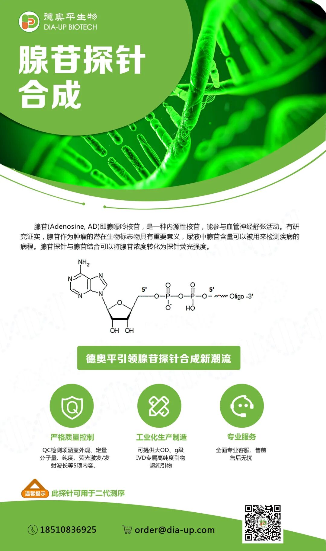 新品上市！腺苷探针