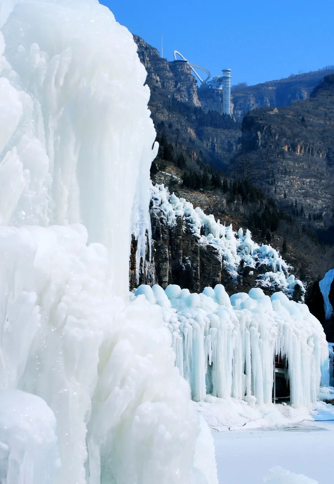 淄博最新雪景大片已出快来邂逅2021年最后一场雪