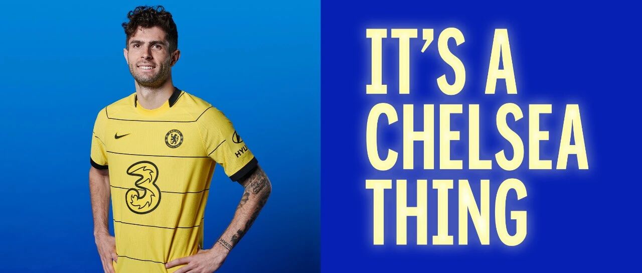 切尔西黄经典回归！21/22赛季客场球衣正式发布！