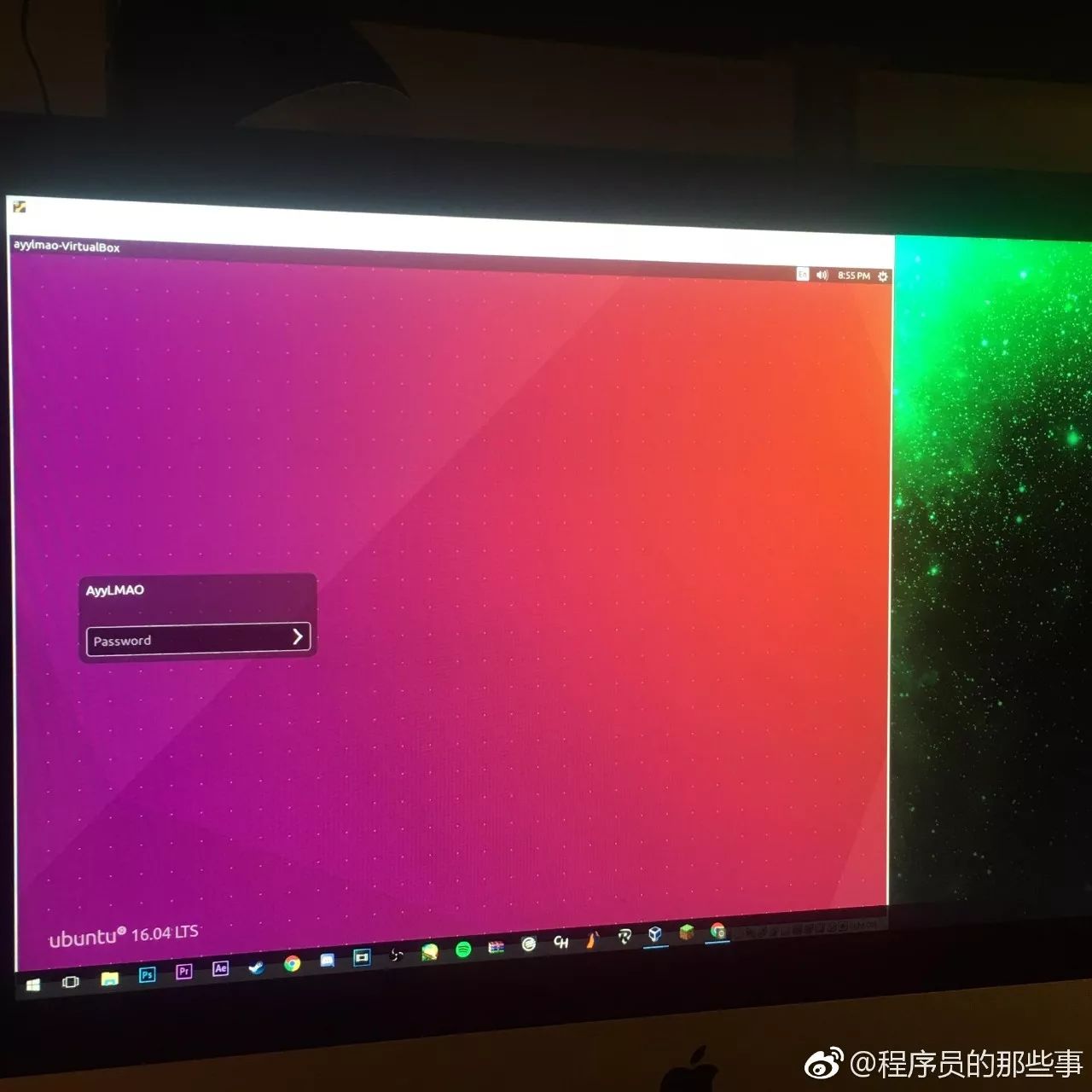 趣图：Mac上安装Windows，然后虚拟机中运 Ubuntu…