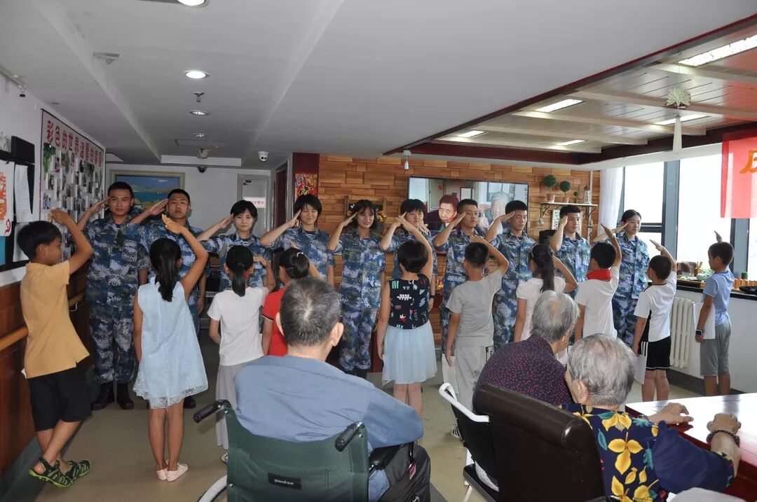 庆祝八一建军节，致敬中国可爱的人|新闻动态-青岛市市北区福山老年公寓