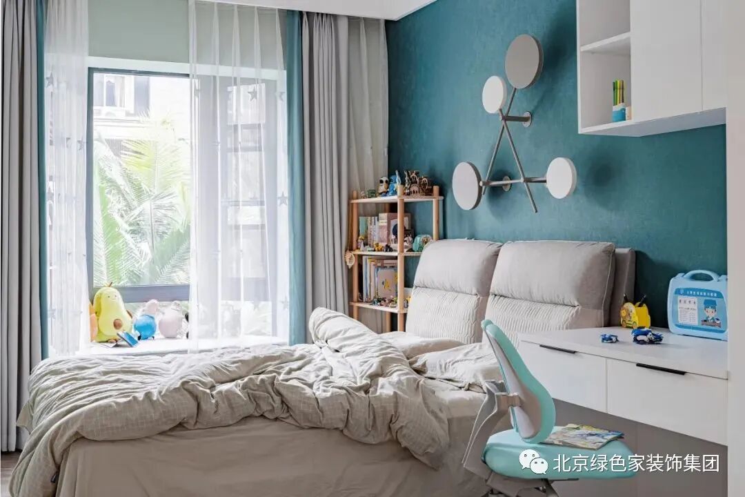 绿色家装饰｜120m²现代风装修，全屋收纳超强！(图9)