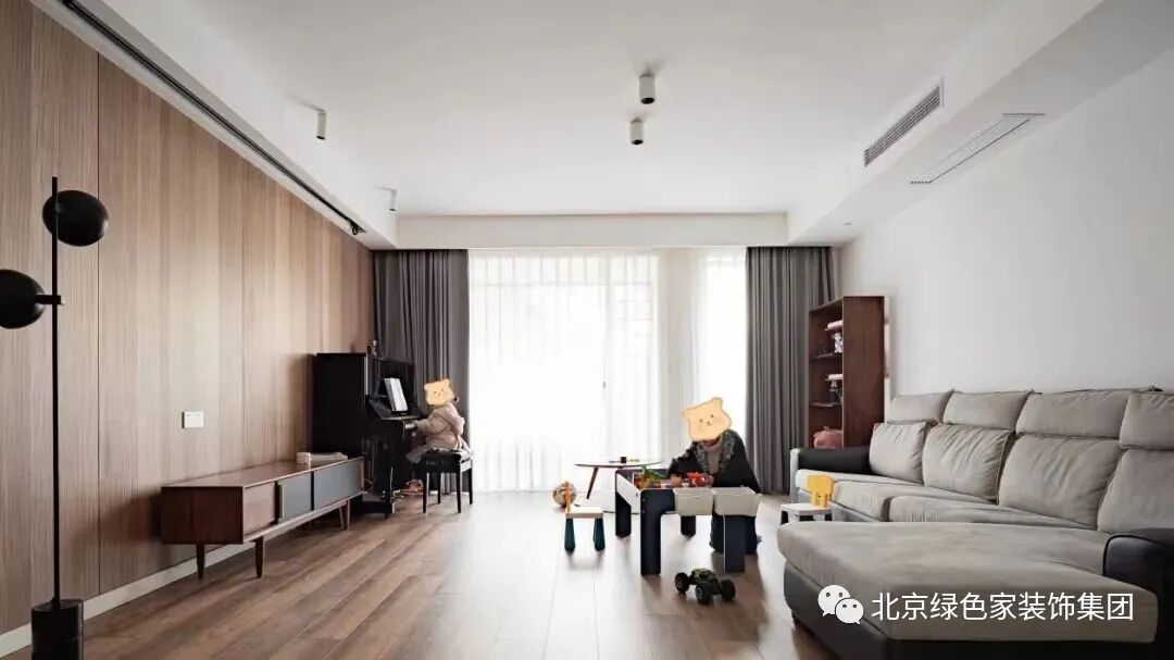 绿色家装饰｜120m²现代风装修，全屋收纳超强！(图4)