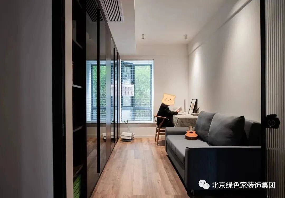 绿色家装饰｜120m²现代风装修，全屋收纳超强！(图10)