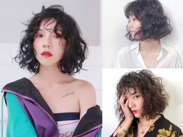 2019年流行的「密密燙」髮型火了，燙過的女生感覺臉瘦了一圈！ 時尚 第7張