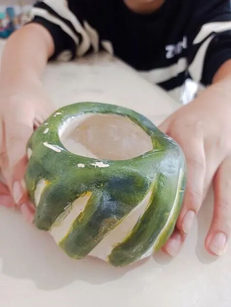 幸福课程 | 仿千古历史文物 感中华文明魅力——益智中学七年级青铜器、陶器制造与甲骨文书写比赛