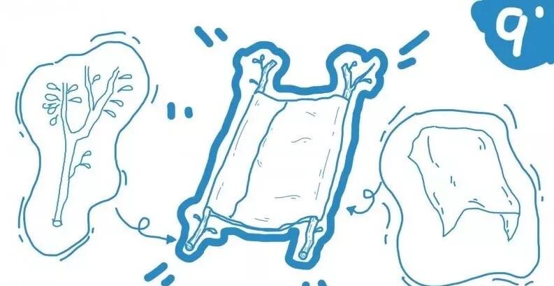 折叠担架怎么叠【生存技能】花了10秒钟就学会了简易担架的制作......_https://www.jmylbn.com_新闻资讯_第11张