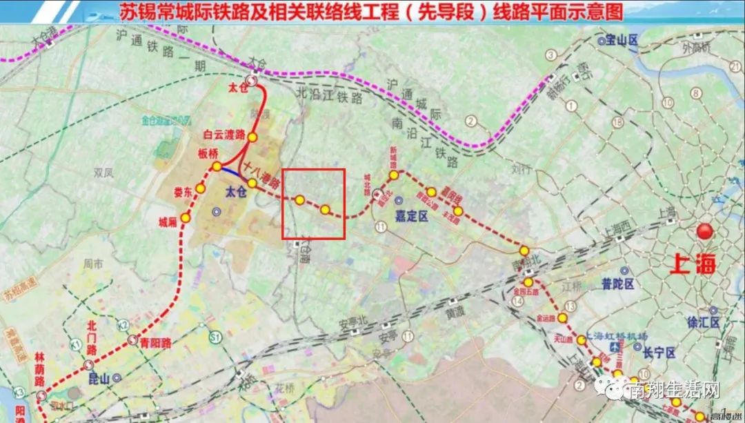 重磅快訊嘉閔線北延伸嘉定段站點最新官方線路圖曝光