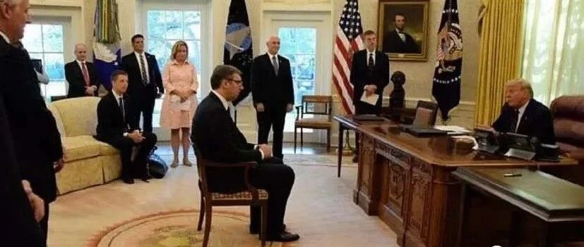 刚刚，塞尔维亚诡异签约的幕后真相：七方博弈，特朗普偷袭绝杀！