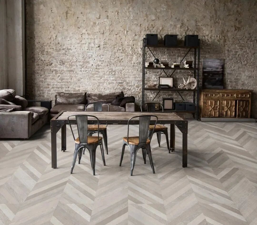 石塑地板让地面艺术留出一份想象空间