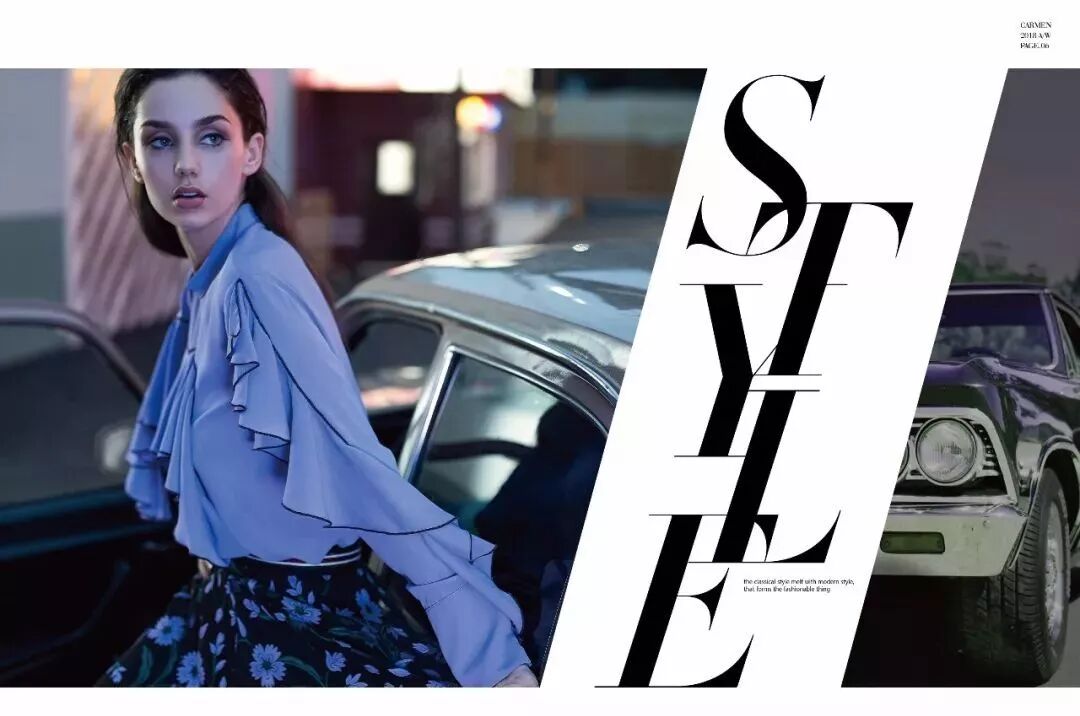 Carmen卡蔓 2018 秋冬时尚大片(图1)